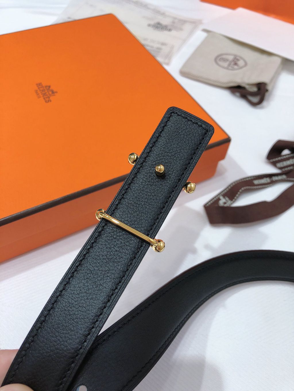 H**mes belts 24mm